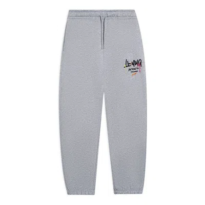 Li-ning Anything Is Possible Graphic Sweatpants 'grey' In Gray