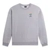 Li-ning Anything Is Possible Graphic Sweatshirt 'grey' In Gray