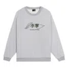 Li-ning Anything Is Possible Graphic Sweatshirt 'grey' In Gray