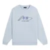 Li-ning Anything Is Possible Graphic Sweatshirt 'light Blue'