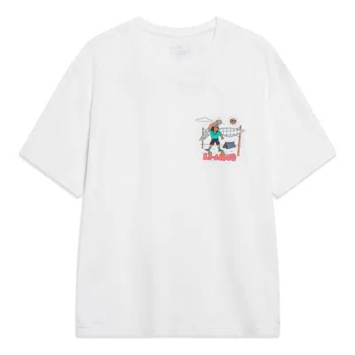 Li-ning Anything Is Possible Graphic T-shirt 'white'