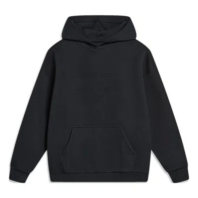 Li-ning Anything Is Possible Logo Hoodie 'black'