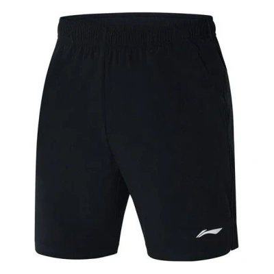 Li-ning Athletics Badminton Shorts 'black' In Blue