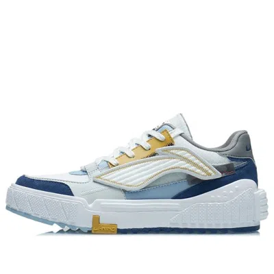 Li-ning Attack Ace 'white Blue Tellow'
