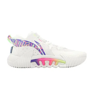Pre-owned Li-ning Bad Five 2 Low 'rice White Multi'