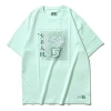Li-ning Bad Five Series Loose Short Sleeve Tee 'light Green' In Blue