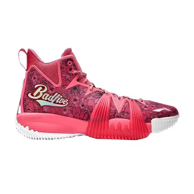 Pre-owned Li-ning Badfive 1 'blooming' In Pink
