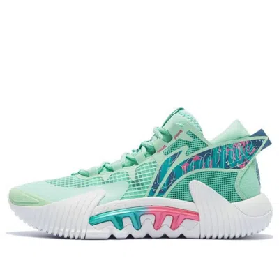 Li-ning Badfive 2 Low 'green White' In Blue