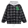 Li-ning Badfive Anti Warrior Embroidered Hooded Jacket 'black Grey'