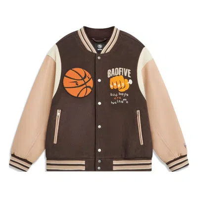 Li-ning Badfive Baseball Jacket 'brown'