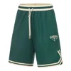 Li-ning Badfive Basketball Competition Shorts 'green Beige'