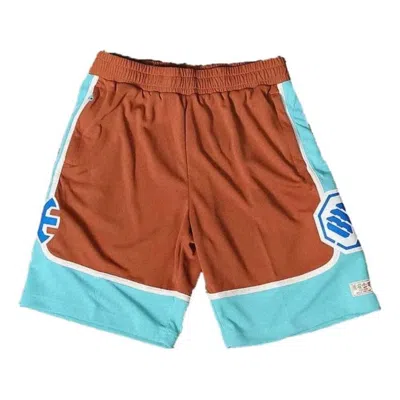 Li-ning Badfive Basketball Shorts 'tan Sky Blue' In Multi