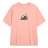 Li-ning Badfive Dream With Hoops Graphic T-shirt 'pink'