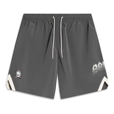 Li-ning Badfive Dry Freeze Shorts 'dark Grey' In Gray