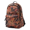 Li-ning Badfive Graphic Backpack 'orange Black' In Multi
