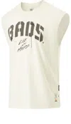 Li-ning Badfive Graphic Basketball Tank 'beige' In White