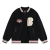 Li-ning Badfive Graphic Fleece Baseball Jacket 'black'