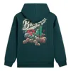 Li-ning Badfive Graphic Hoodie 'forest Green'