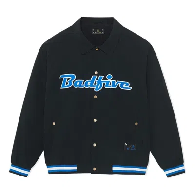 Li-ning Badfive Graphic Jacket 'black Blue'