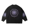 Li-ning Badfive Graphic Knit Sweater 'black Purple'