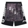 Li-ning Badfive Graphic Loose Fit Basketball Shorts 'grey Black'