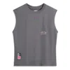 Li-ning Badfive Graphic Oversized Tank 'grey' In Gray