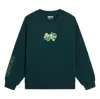 Li-ning Badfive Graphic Sweatshirt 'dark Green'