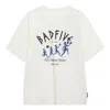 Li-ning Badfive Graphic T-shirt 'beige' In White