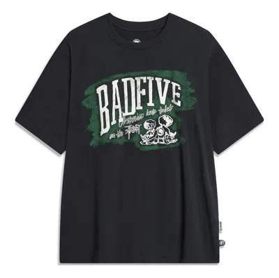 Li-ning Badfive Graphic T-shirt 'black'
