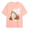 Li-ning Badfive Graphic T-shirt 'pink'