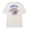 Li-ning Badfive Graphic T-shirt 'white' In Neutral