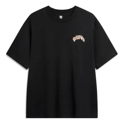 Li-ning Badfive Hoops Graphic T-shirt 'black'