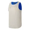 Li-ning Badfive Jiang Zuo Feng Liu Reversible Basketball Tank 'white Blue Gold' In Neutral