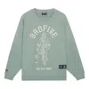 Li-ning Badfive Live With Hoops Graphic Sweatshirt 'green'