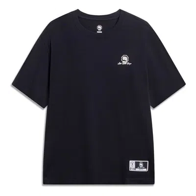 Li-ning Badfive Live With Hoops Graphic T-shirt 'black'