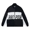 Li-ning Badfive Logo Color Block Jacket 'black White'