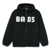 Li-ning Badfive Logo Full Zip Hooded Jacket 'black White'