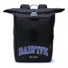 Li-ning Badfive Logo Rucksack 'black Blue' In Multi