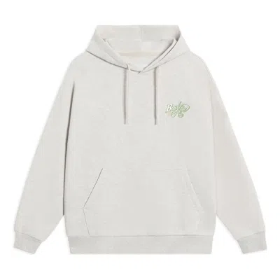 Li-ning Badfive Plant Graphic Hoodie 'grey' In White