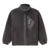 Li-ning Badfive Polar Fleece Jacket 'dark Grey' In Gray