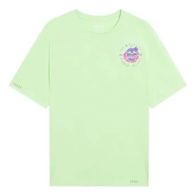 Li-ning Badfive Skull Graphic Loose Fit T-shirt 'light Green'