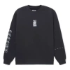 Li-ning Badfive Sports Basketball Round Neck Pullover 'black White'
