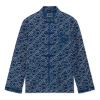 Li-ning Badfive Sports Basketball Series Printing Loose Jacket 'blue'