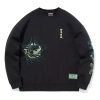 Li-ning Badfive Sports Basketball Series Round Neck Pullover 'black'