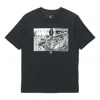 Li-ning Badfive Sports Round Neck Tee 'black White'