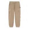 Li-ning Badfive Woven Cargo Joggers Pants 'khaki' In Neutral