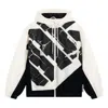 Li-ning Badfive Woven Hooded Windbreaker 'white Black' In Multi