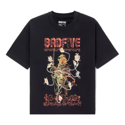 Li-ning Badfive Year Of Tiger Graphic T-shirt 'black'
