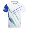 Li-ning Badminton Series Quick Dry T-shirt 'white Blue'