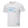 Li-ning Basketball Attitude Is All Graphic T-shirt 'white Blue'
